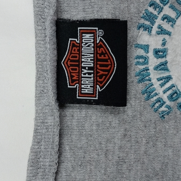 Harley Davidson womens large. Gene Lummus Swannanoa, NC top - Picture 3 of 9